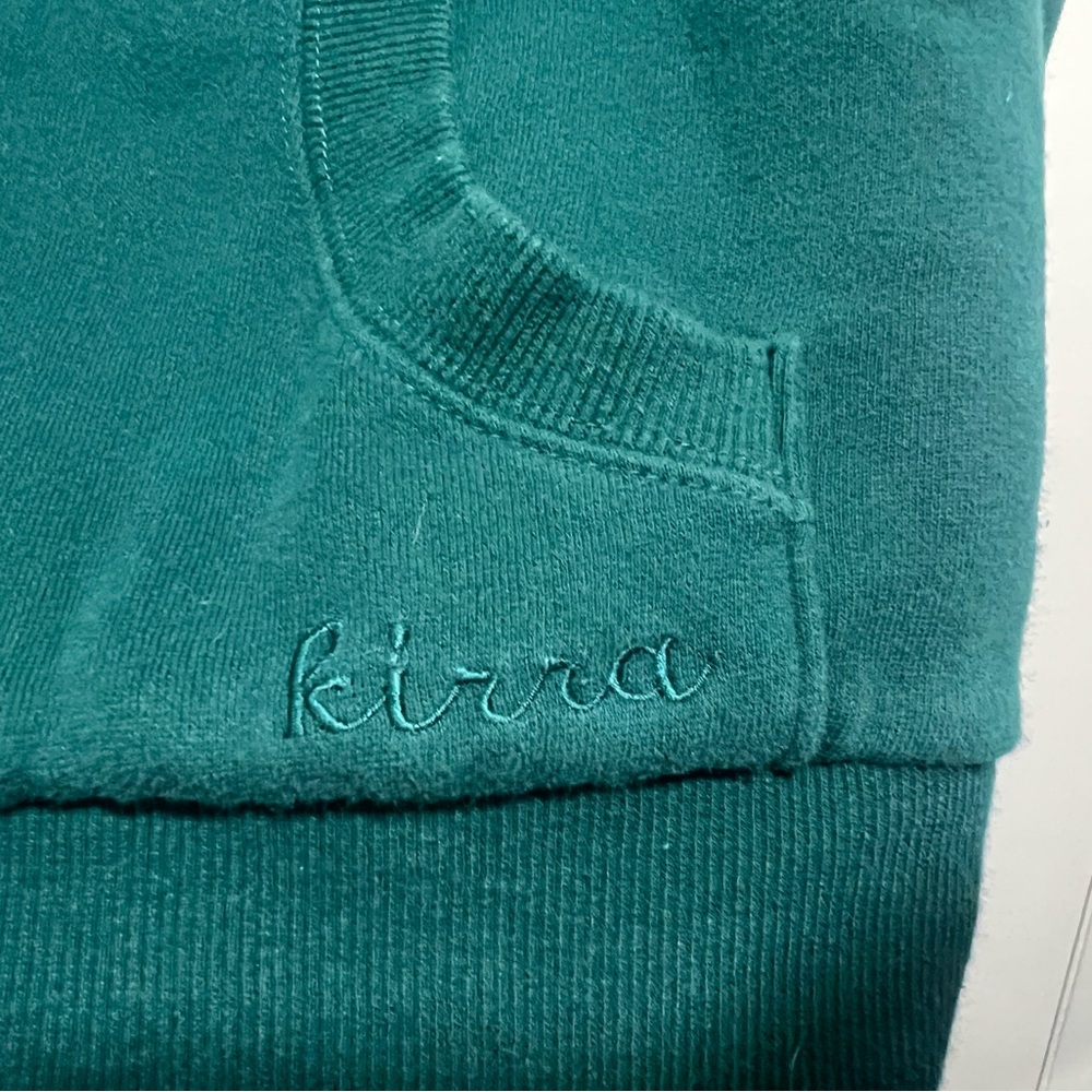 Kirra Deep Teal Sherpa-Lined Jacket - Picture 3 of 5